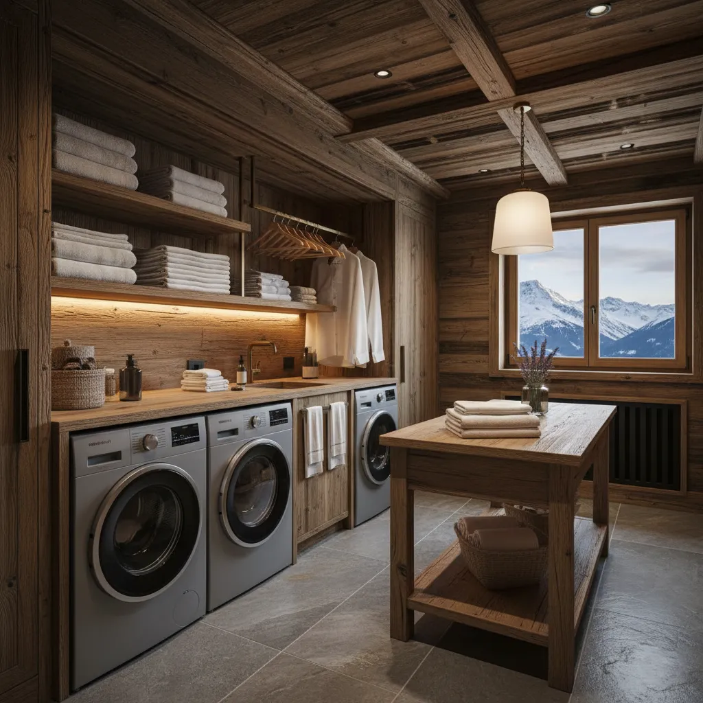 Agence M Com Marseille Altheor Courchevel Nettoyage service blanchisserie chalet montagne